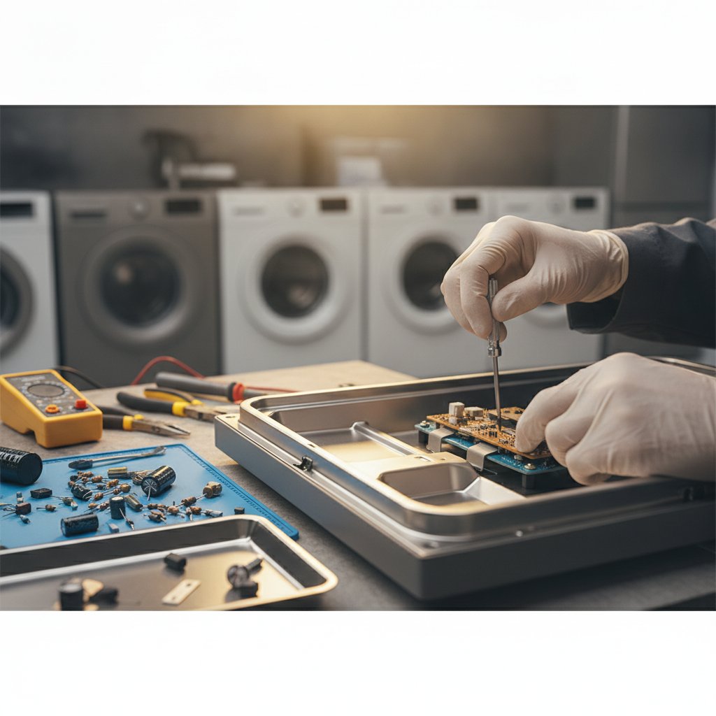 Certified technicians at work